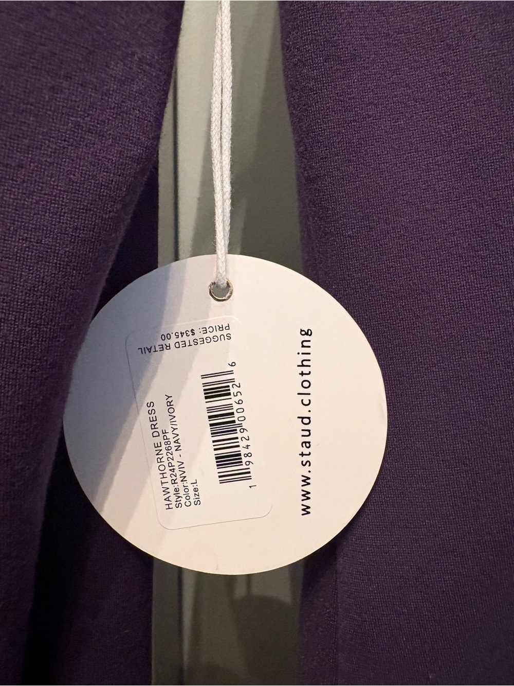 STAUD Hawthorne dress - NWT Size L $345 - Picture 10 of 14